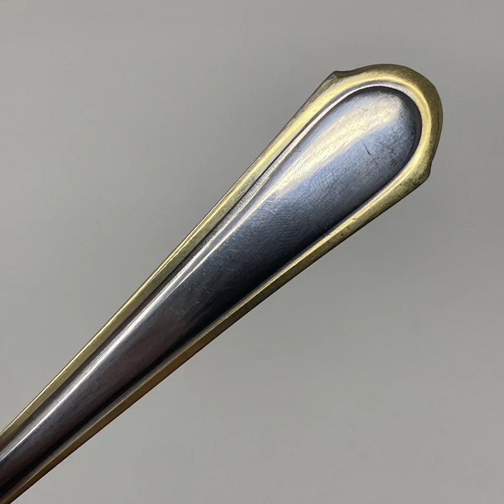 Hampton Silversmiths HSV198 Stainless 4-Tine Cold Meat Serving Fork 9